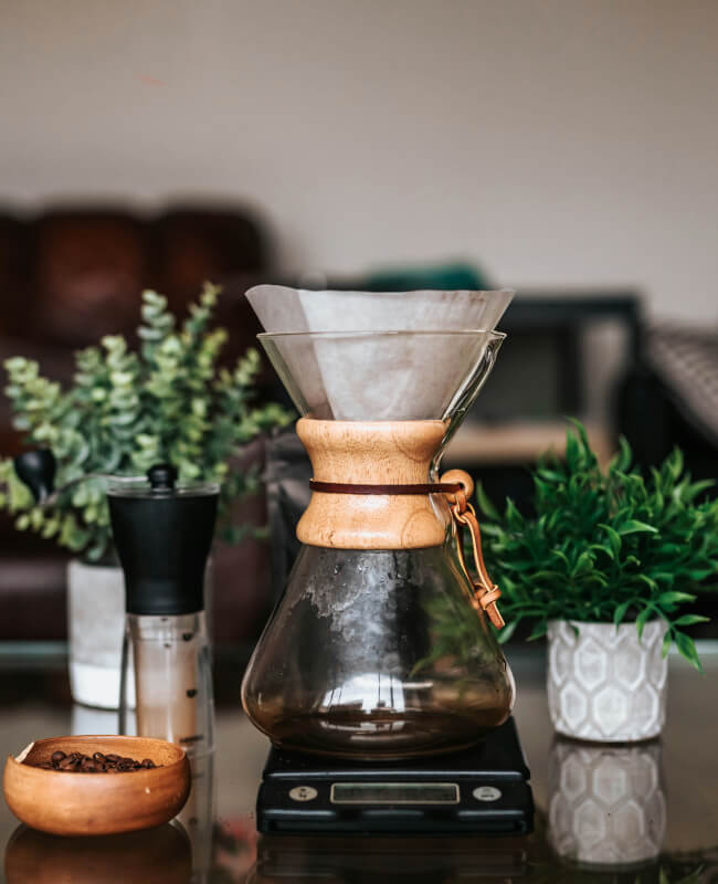 Pour over coffee maker