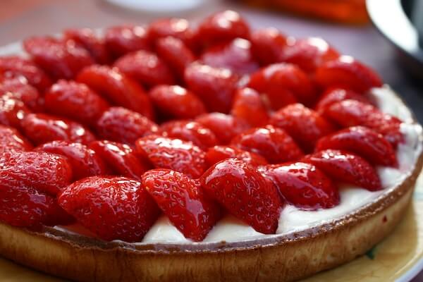 Strawberry tart